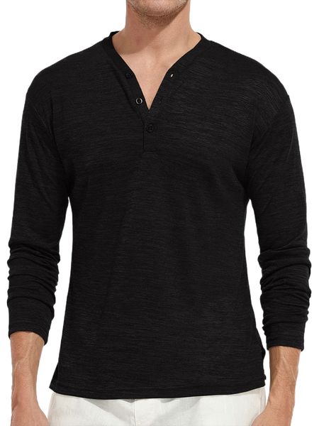 

men press button front tee s131#, White;black