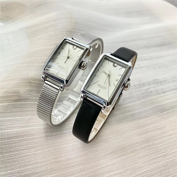 Relógios femininos de luxo designer de aço inoxidável feminino nova marca relógios moda feminina relógio de quartzo feminino simples movimento de quartzo reloj de lujo gdgv