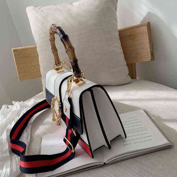 

bags women's bag women's spring new slubby temperament large capacity color contrast hand