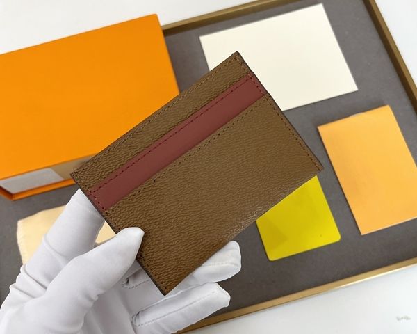 

premium 5a credit card holder men women designer wallet purse, Brown;gray
