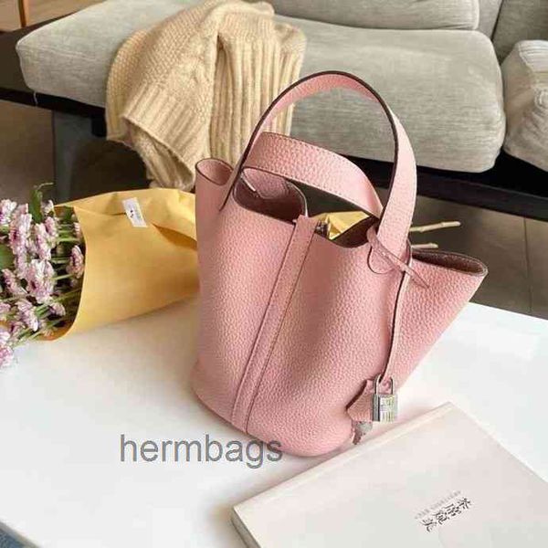 

herme bag evening head 2022 picotin lock designer bags herbag h handbags leather litchi bucket handbag nr6a