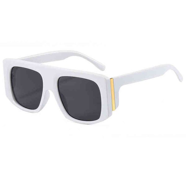 

new men's and women's versatile sunglasses pc large frame outdoor trendy brand designer luxury fashion sun glasses, White;black