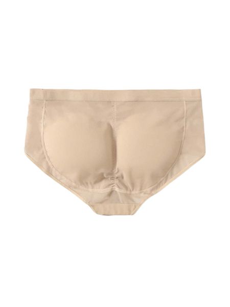 

plus contrast mesh shapewear bottom h7ox#, Black;white