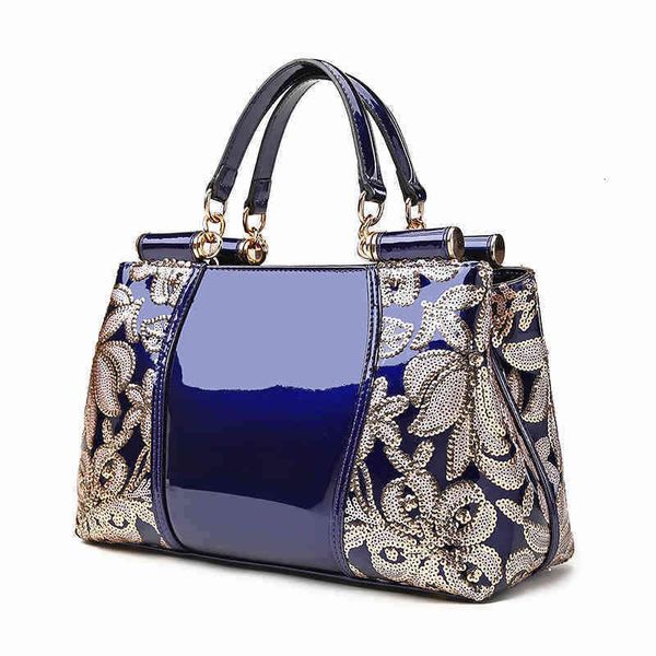 

designers bags 2022 new high-grade patent leather dinner bag fashion portable women's bag brand