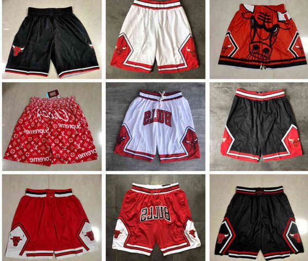 

chicago''bulls''men throwback basketball shorts pocket red black88sn, White;black