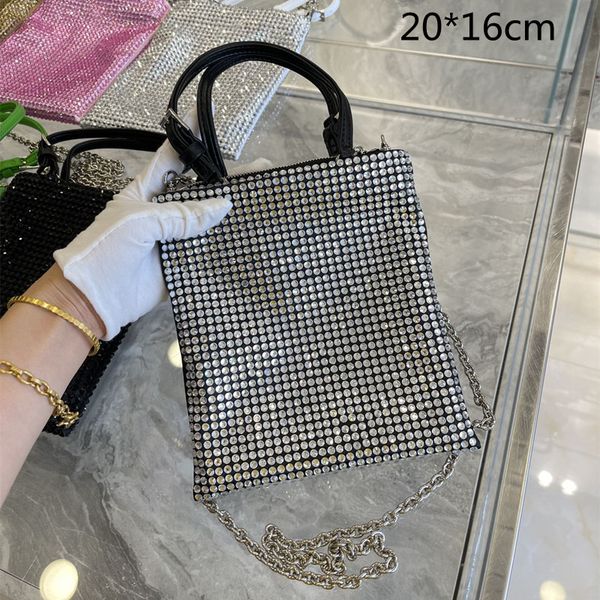 

mini rhinestone diamond bags designer bag woman shiny beading the tote bag luxury handbag crossbody fashion beads purse 2022 new quality