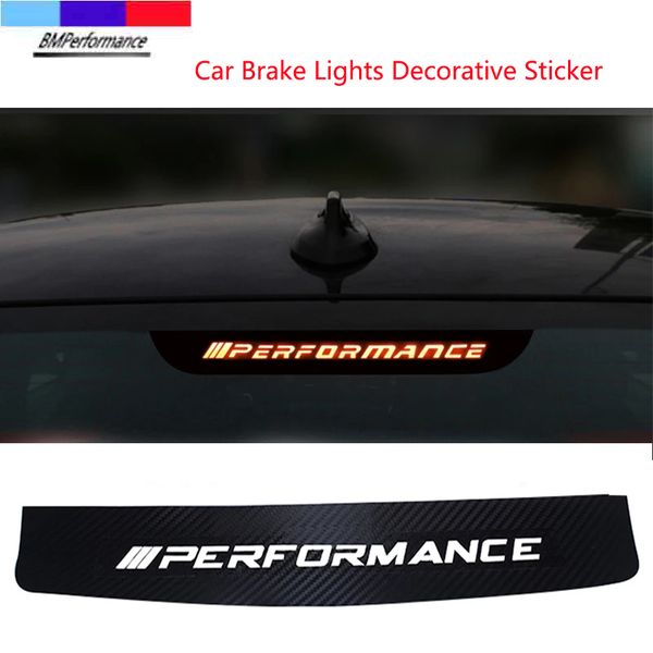 

carbon car stickers brake light for bmw 3 5 6 series e46 e90 e91 e92 e93 e36 f30 f31 f34 f35 e34 e63 e39 m3 f80 m performance