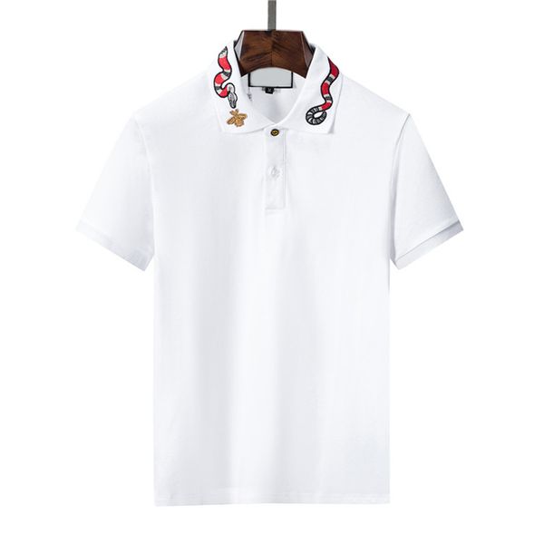 

fashion mens polo shirt designer man horse t shirts casual men golf summer polos shirt embroidery high street trend tee asian size m-xxxl ia, White;black