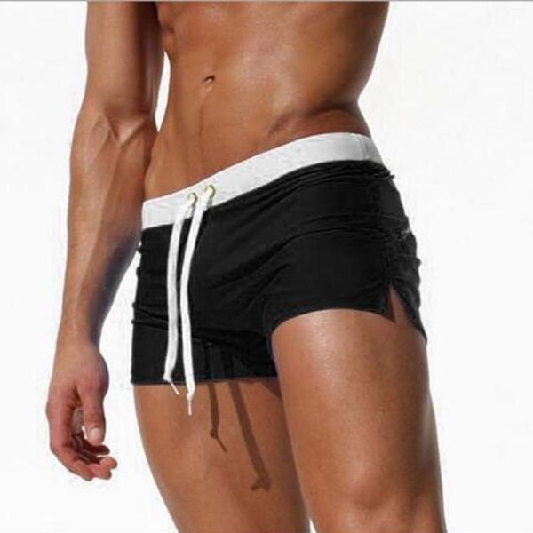 

men's swimwear suotf colors mens swimming shorts swimsuits trunks briefs kids plus size male swimsuit
