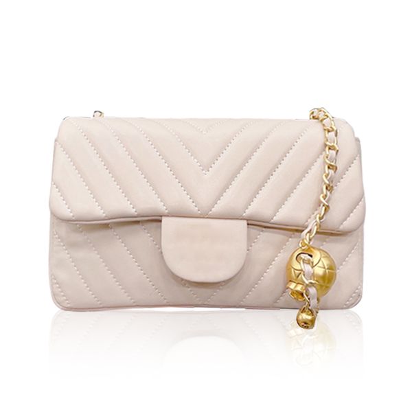 

designer handbag shoulder chain bag clutch flap totes bags wallet check velour thread purse women luxury handbags