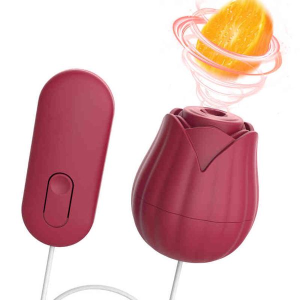 NXY Vibratori Rosa Capezzolo Massaggio Ventosa Sex Shop Strumento di masturbazione femminile Clitoride Succhiare Stimolatore Macchina Giocattoli erotici per adulti Per coppia 220427