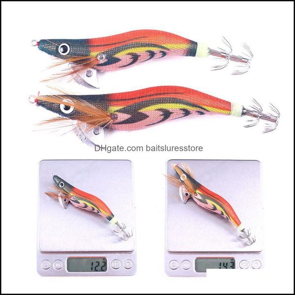 

baits lures fishing sports outdoors new mutil shrimp squid bait 10.5cm-12.2g 11.5cm-14.2g 2sizes realistic pn swimming lure241f drop deliv