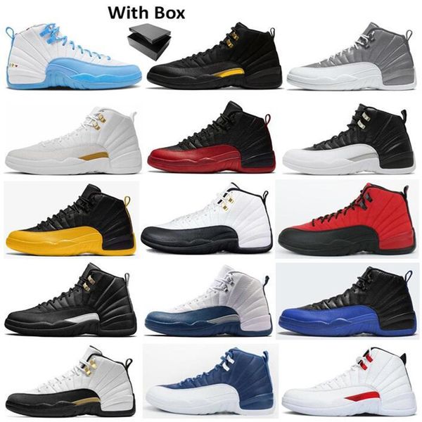 

with box jumpman 12s stealth emoj playoffs 2022 ovo basketball shoes men 12 black taxi utility royalty twist flu game university gold master