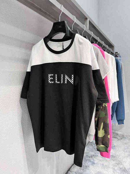 

spring street trendsetter cotton neck loose women's t-shirt, White