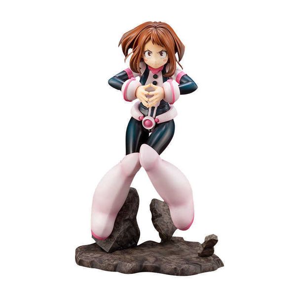 

huiya01 anime my hero academia artfx j ochaco uraraka girl action figure pvc action figure toy 21cm figure toy collection doll gift q0722