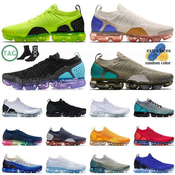 

quality 5a-high women mens fly knit 2.0 tn plus running shoes multi-color zebra team red orbit volt racer blue university gold designer trai, Black