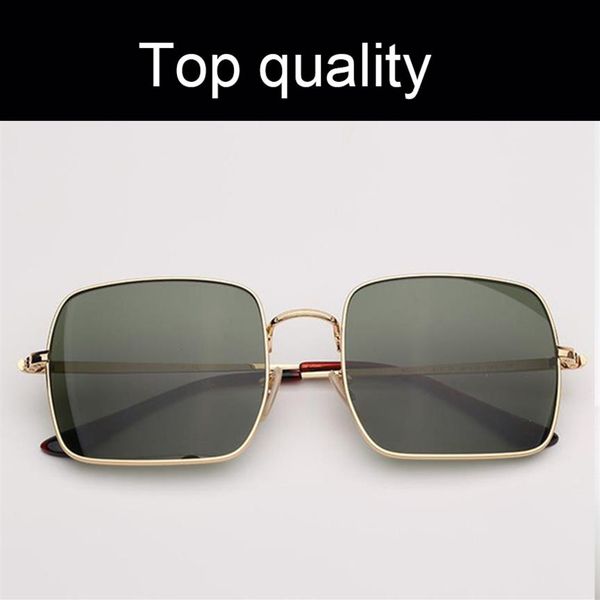 

square metal rays 1971 sunglasses men women glass lenses fashion sunglasses retro sun glasses for male293z, White;black