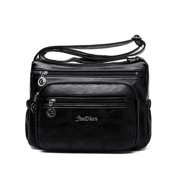 

bag latest design genuine leather ladies handbags purse wallet bags, Black;red