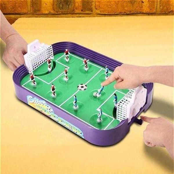 

table soccer toy set children sports toy football game desksoccer field model kids boys soccer toy board game xmas gift303o