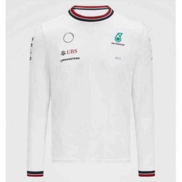 

brand petronas mens luxury mercedes amg t shirts sweatshirts f1 formula one racing women casual long sleeve t-shirts benz lewis hamilton tea, White;black