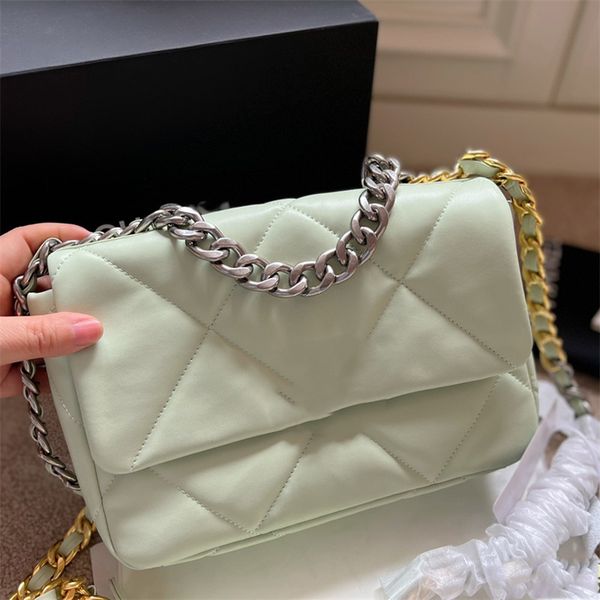 

2022 luxurys designers messenger bag c brand women totes fashion diamond lattice shoulder bags classic crossbody bag avocado green
