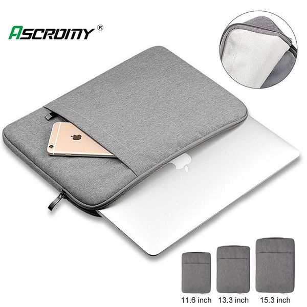 

waterproof lapbag 11 14 16 13 15 inch case for macbook air pro mac book computer fabric sleeve cover accessories 220805