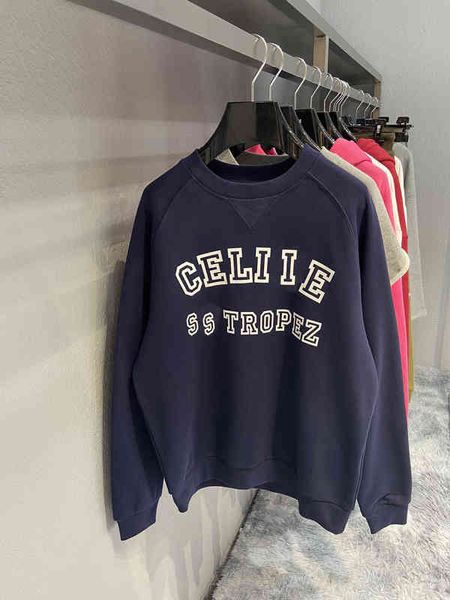 

autumn winter front thick terry os shoulder men's women's neck sweater, Black