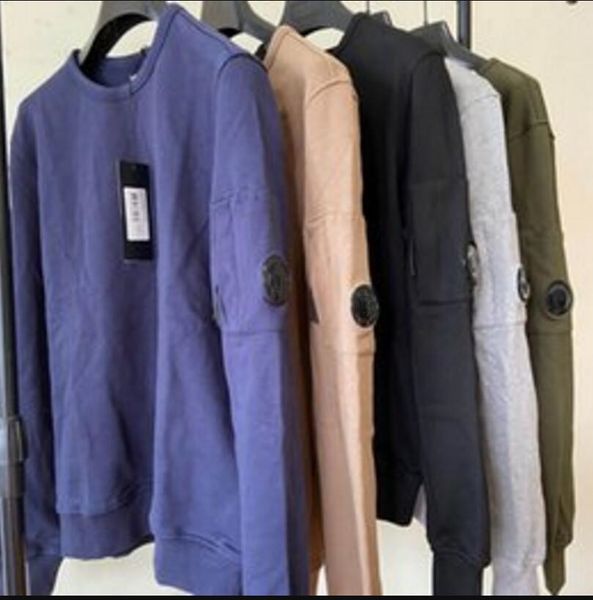 22SS Mens Jacket Brand Long Jumpers Company Felpa Luxury Hood O-Collo Pullover Abbigliamento