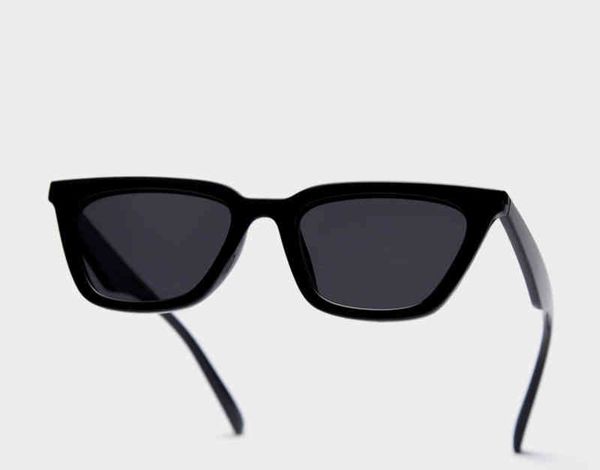 

58216 trend polarized small frame sunglass cat sunglasses, White;black