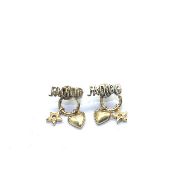 

gift box fashion star earrings for women, Golden