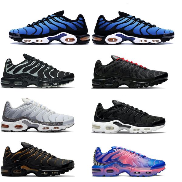 

2022 tn running shoes men women tripe black white volt bat corduroy reflective black web blue pink cordura mens trainers outdoor sneakers sp