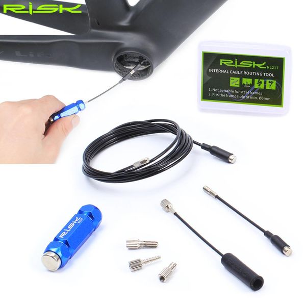 Risiko MTB Road Bike Interne Kabel -Routing -Set -Fahrradreparaturwerkzeugrahmen Schichthydraulisches Innenkabel Kohlefaser