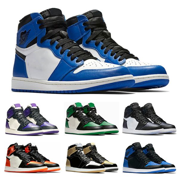 

1s mens basketball shoes 3 with black mark green court purple chicago og 1 game royal blue backboard sports sneakerlhof