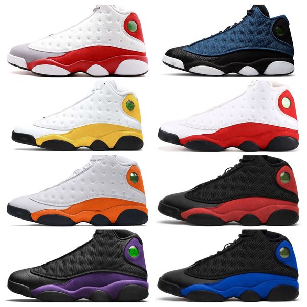 

jumpman 13 13s basketball shoes mens high brave blue flint bred island green red dirty hyper royal starfish he got game black cat court purp