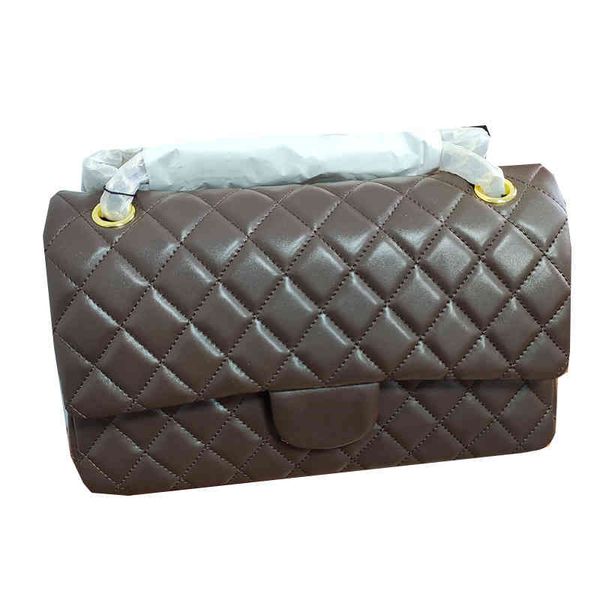

classic double flap lambskin designer bags quilted matelasse chain crossbody shoulder gold turn lock purse large capacity outdoor sacoche re