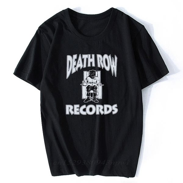 

death row records tupac 2pac dre mens r.i.p tshirt black short sleeve t shirt printed cotton music tee rap shirt 220520, White;black