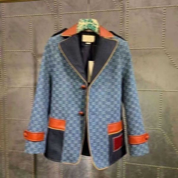 

women's designer blazers full letter clothing spring new, White;black