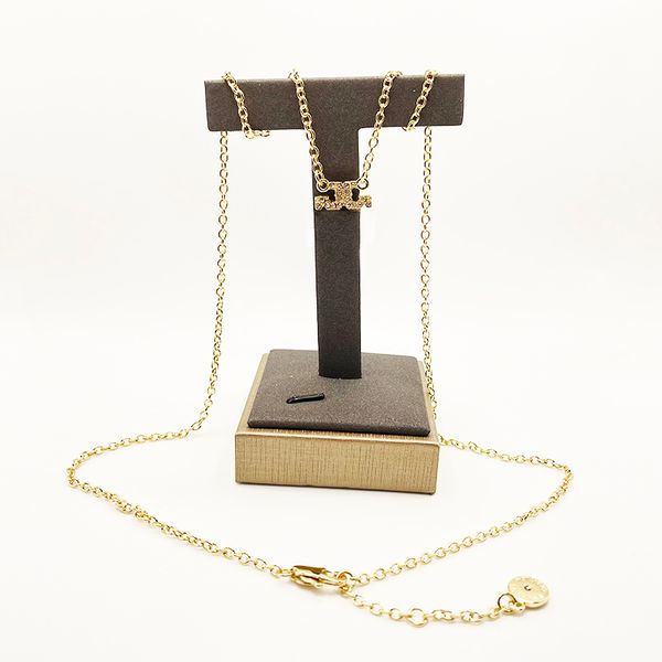 

crystal pave pendant necklaces in gold silver