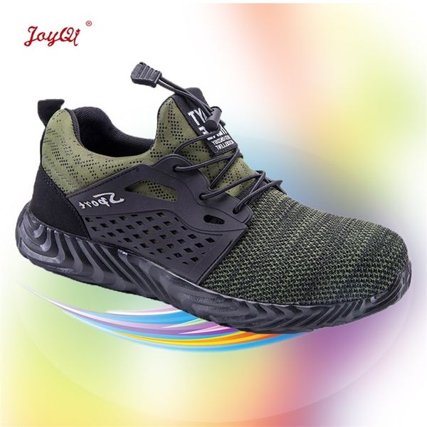 

men safety work shoes outdoor sneakers plus size 36-48 joy-264 220810, Black;brown