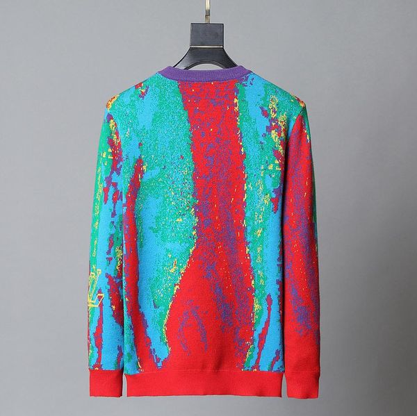 

22ss designer sweater letter printing men sweaters clothing fashion casual round long sleeve embroidery superme hoodies face north jacket, White;black