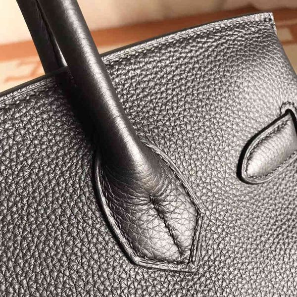 

hi-q birkins handbags herme designer handbag h women's layer cowhide bag litchi togo leather buckle