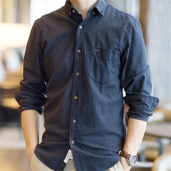 

customize men shirt long sleeve personalize a893 ox cotton thicken wine red green 220401, White;black