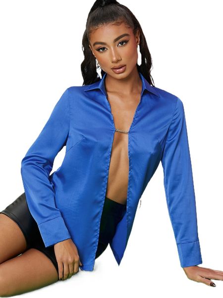 

chain front solid s93i#, White