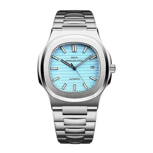 

3k ppf factory luxury mens watch classic steel band fashion 324sc 8215 automatic mechanical 40mm nautil sports watches stainless steel busin, Slivery;brown