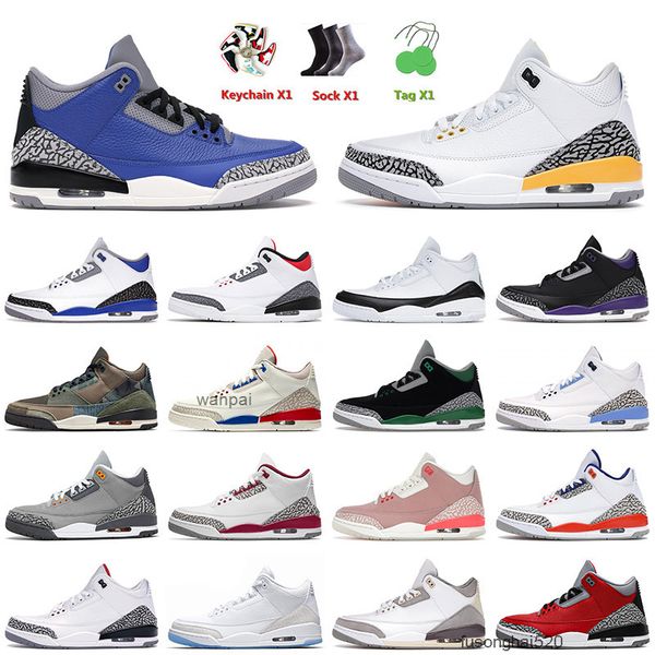 

jumpman iii mens women basketball shoes laser orange air jorden retro blue cement fragment unc cool grey georgetown sneaekrs trainers