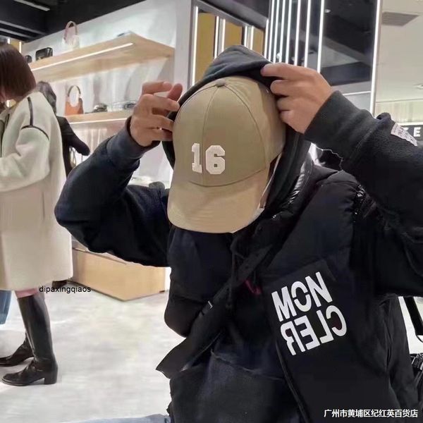 

celina designer ball caps baseball racer correct version korean fashion trend letter 16 baseball cap female student hardleisure, Blue;gray