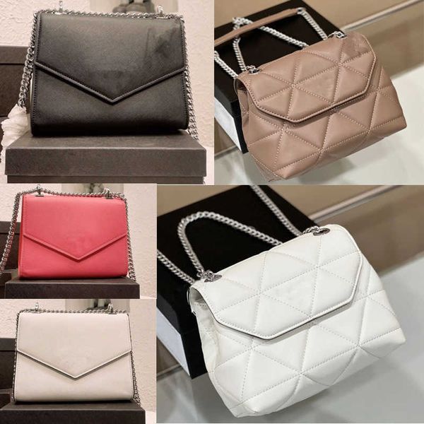 

2021 fashion women monochrome womens shoudder bags chain designer lady bag lady spectrum puffer purse