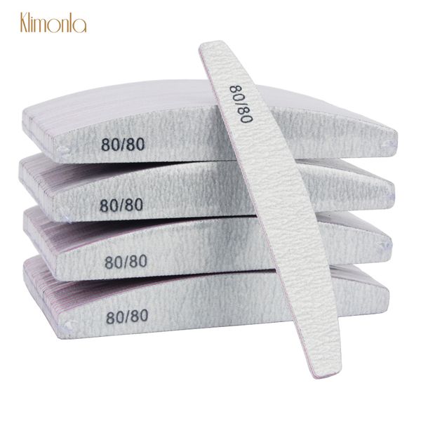 

100pcs/pack buffer file set professional 80/80 grit nail files lime a ongle nail art care salon manicure tools accessories