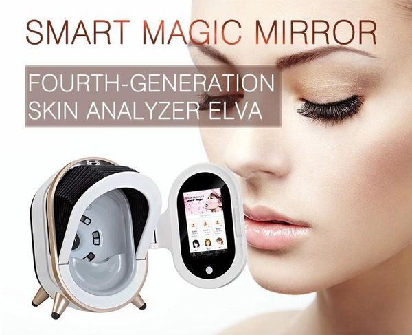 Segurança Skin Analysis Máquina Sanner Analisador Diagones Para Skins Condição Tratamento Facial Portátil Salão De Salão De Beleza