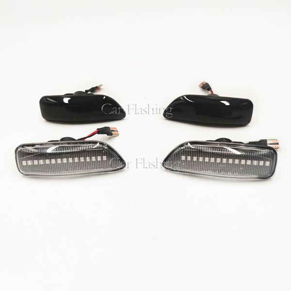 

2pcs amber led side marker blinker turn signal light for volvo xc90 s80 xc70 v70 s60 2001 2002 2003 2004 2005 2006 2007 2008 2009 dynamic li